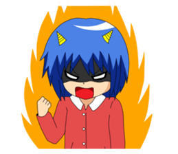 Twins sister stamp   The 2nd phase sticker #750853