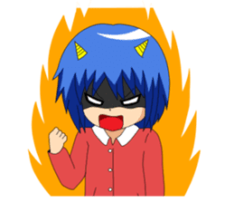 Twins sister stamp The 2nd phase sticker #750853