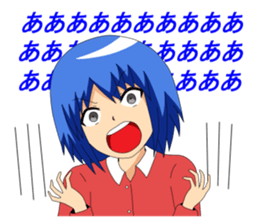 Twins sister stamp   The 2nd phase sticker #750854