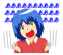 Twins sister stamp The 2nd phase sticker #750854