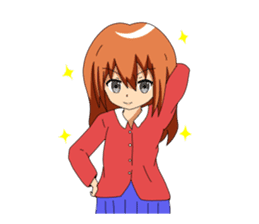 Twins sister stamp The 2nd phase sticker #750855