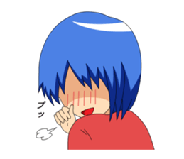 Twins sister stamp   The 2nd phase sticker #750857