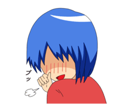 Twins sister stamp The 2nd phase sticker #750857