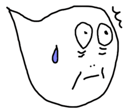 balloon ghost 1 sticker #751248