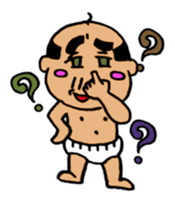 Baby like Uncle sticker #751789