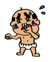 Baby like Uncle sticker #751790