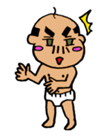 Baby like Uncle sticker #751802