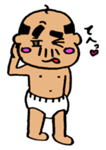 Baby like Uncle sticker #751806