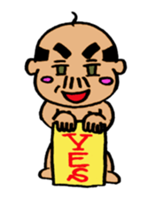Baby like Uncle sticker #751819