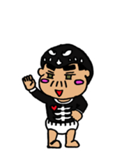 Baby like Uncle sticker #751822