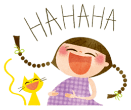 Lovely friends Sarah & Sophie sticker #751891