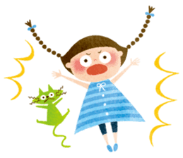 Lovely friends Sarah & Sophie sticker #751900