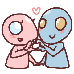 A cheerful alien (English ver.)