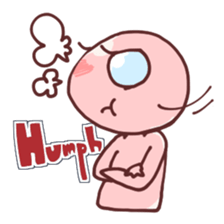 A cheerful alien (English ver.) sticker #751994