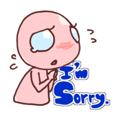 A cheerful alien (English ver.) sticker #751996