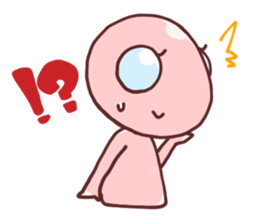 A cheerful alien (English ver.) sticker #752009