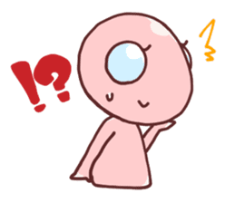 A cheerful alien (English ver.) sticker #752009