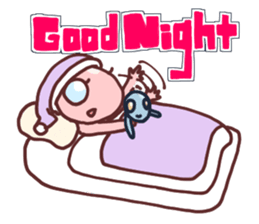 A cheerful alien (English ver.) sticker #752011