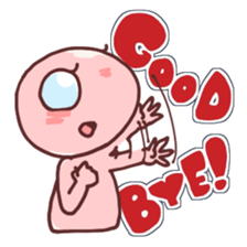 A cheerful alien (English ver.) sticker #752013