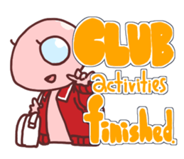 A cheerful alien (English ver.) sticker #752016