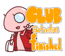 A cheerful alien (English ver.) sticker #752016