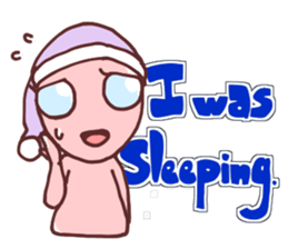 A cheerful alien (English ver.) sticker #752020