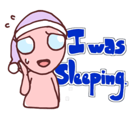 A cheerful alien (English ver.) sticker #752020