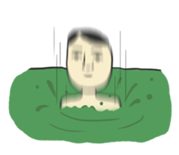 Swamp man sticker #752113