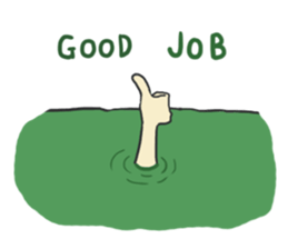 Swamp man sticker #752117