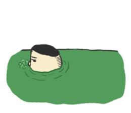 Swamp man sticker #752121