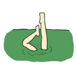 Swamp man sticker #752127