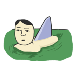 Swamp man sticker #752134