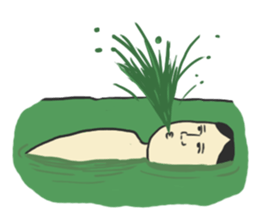 Swamp man sticker #752139