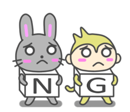 Key-top Animals sticker #752327