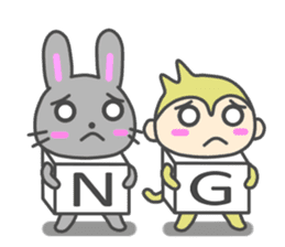 Key-top Animals sticker #752327