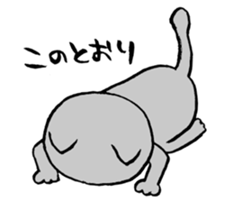 Apology Cat sticker #752456