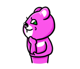 The bear which wants to make a friend sticker #753066