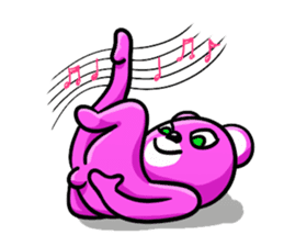 The bear which wants to make a friend sticker #753070