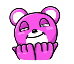 The bear which wants to make a friend sticker #753078