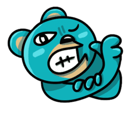 The bear which wants to make a friend sticker #753083