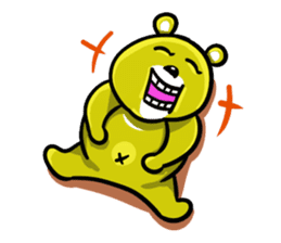 The bear which wants to make a friend sticker #753088