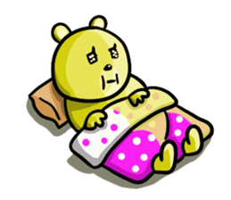 The bear which wants to make a friend sticker #753091