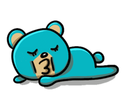 The bear which wants to make a friend sticker #753094