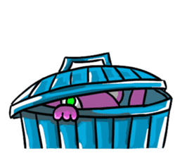 The bear which wants to make a friend sticker #753097