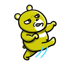 The bear which wants to make a friend sticker #753102