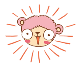 Pink alpaca!! sticker #753149