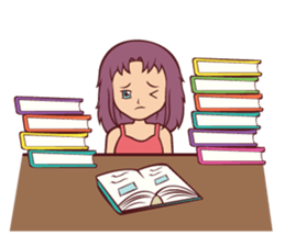 Cute Anime Girl: sticker your friends sticker #753283