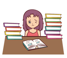 Cute Anime Girl: sticker your friends sticker #753283