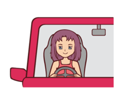 Cute Anime Girl: sticker your friends sticker #753284