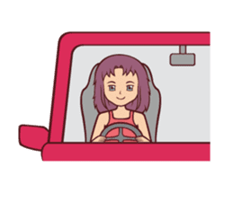Cute Anime Girl: sticker your friends sticker #753284